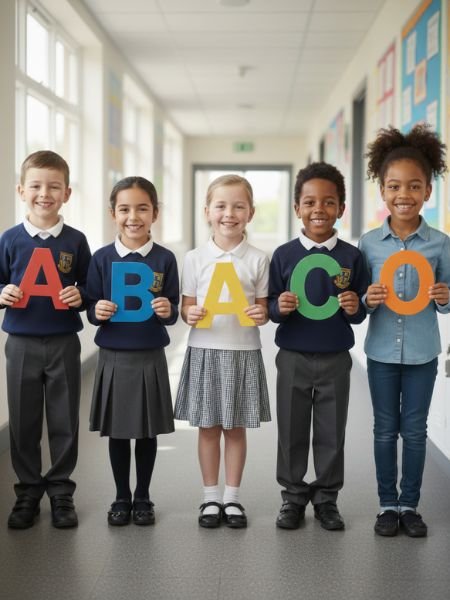 Home abaco students smiling